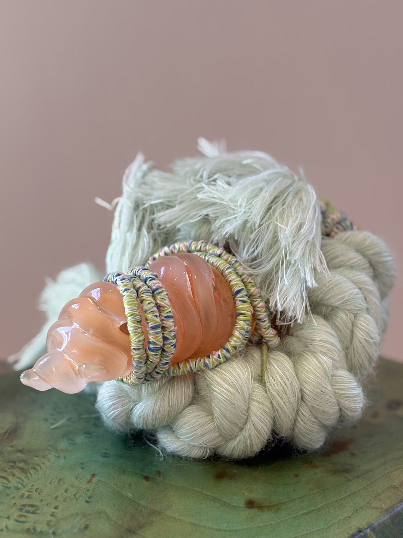 Sea Cucumber sculpture, by Sandra Keja Planken