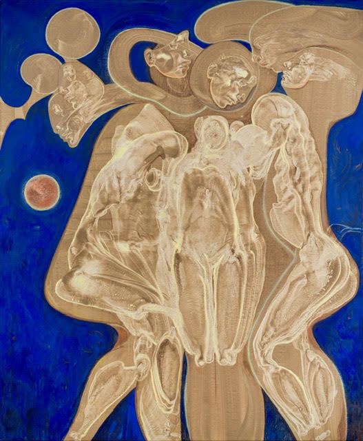 Blue Print I (Letting You Go) by Loutje Hoekstra