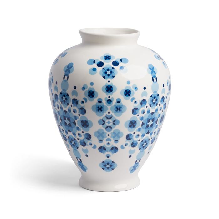 Vase Bluedot Large