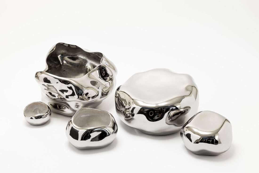 The BLOB │ silver, by Inge Bečka