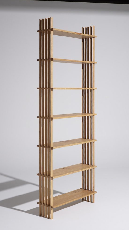 Eiken latten kast, by Jim Bob Ruijgrok