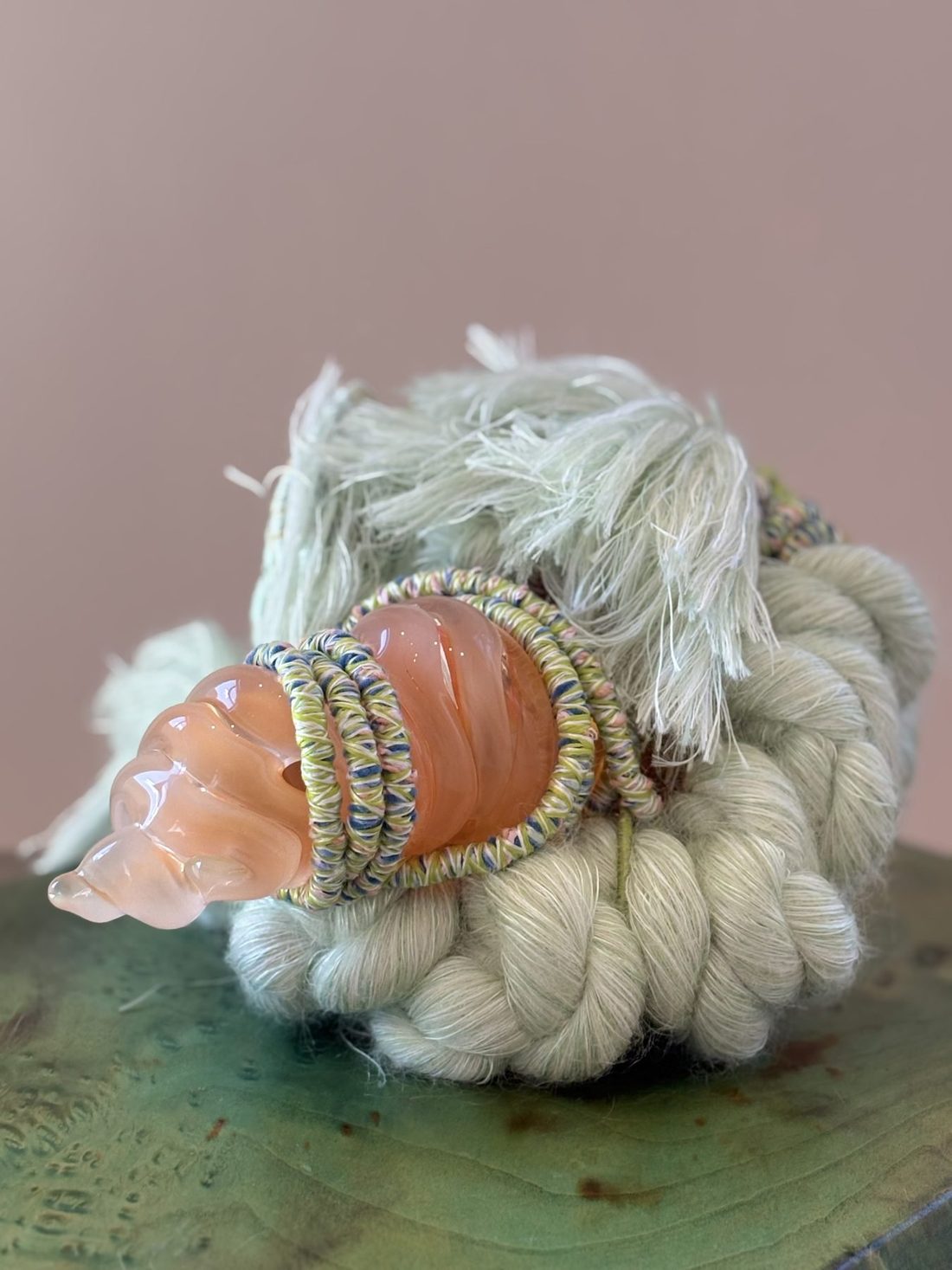 Sea Cucumber sculpture, by Sandra Keja Planken
